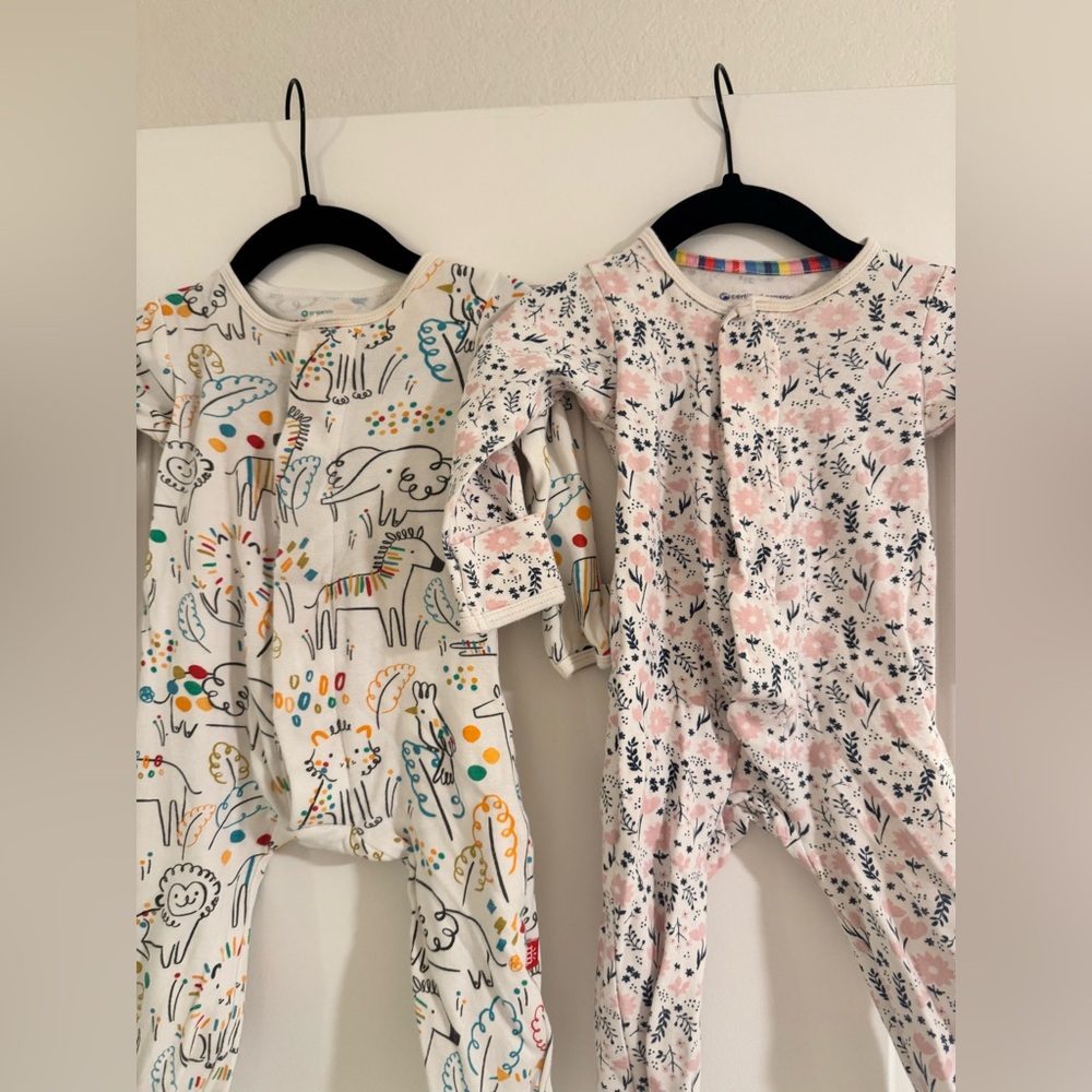 2 Magnetic Me Onesies